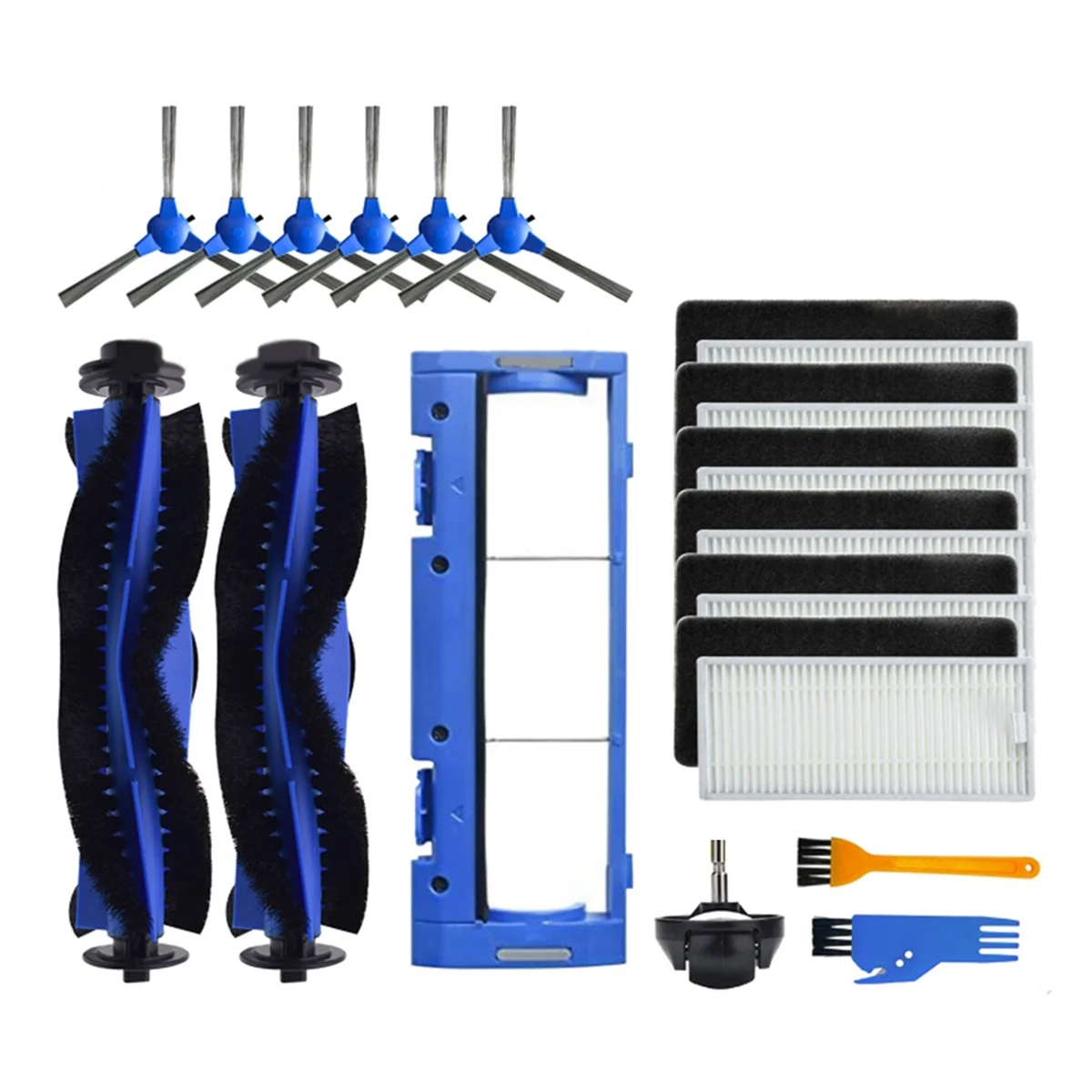 For RoboVac 11S Plus 15C 25C 30C 35C 12 15T Robot Vacuum Cleaner Roller Side Brush HEPA Filter Accessories