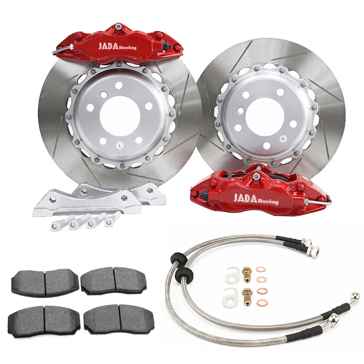 

Factory Hot Sale Brake Kit JD9200 4 Pots Brake Caliper 330*28mm For Toyota Corolla Altis 2018 Front Wheel Rim 17''