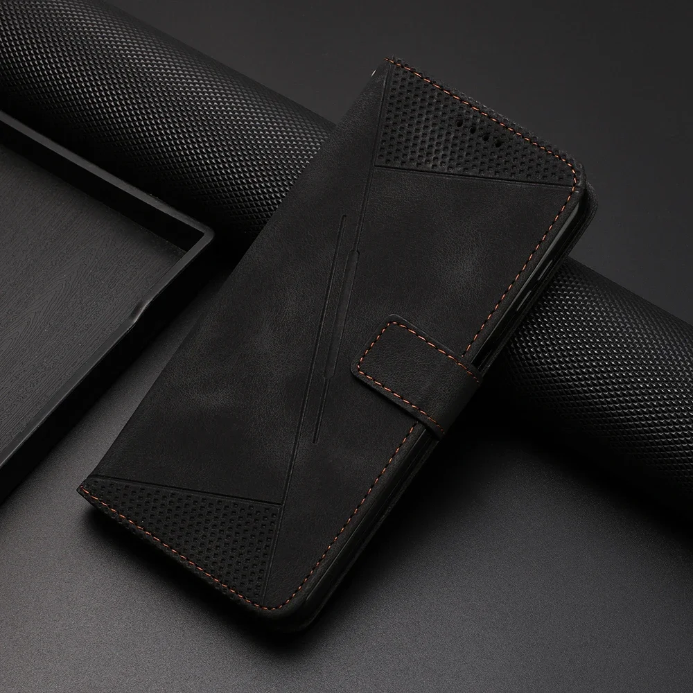 Simplicity Leather Wallet Case Cover for Moto Edge 50 Ultra 40 Neo E14 G04 G04S G14 G24 G34 G35 G45 G54 Power G55 G84 G85 S50