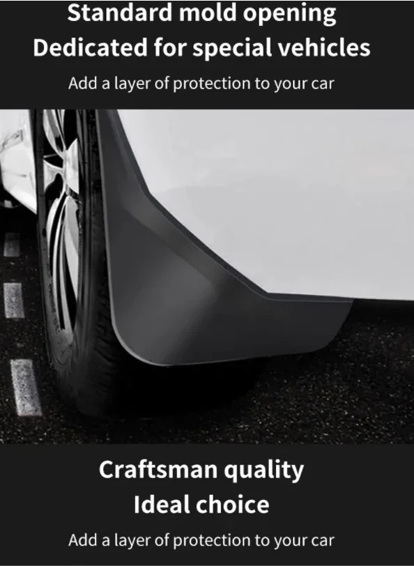 Auto Kotflügel Für Hyundai Casper EV Hyundai Inster AX1 EV 2024 ~ 2026 Schlamm Schutz Klappen Splash Schutz Kotflügel auto Zubehör – Detail 4