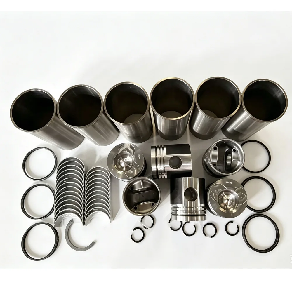 p126 Piston Cylinder Liner Ring Kit GASKET For Perkins P126TI Construction Machinery Diesel Engine Parts