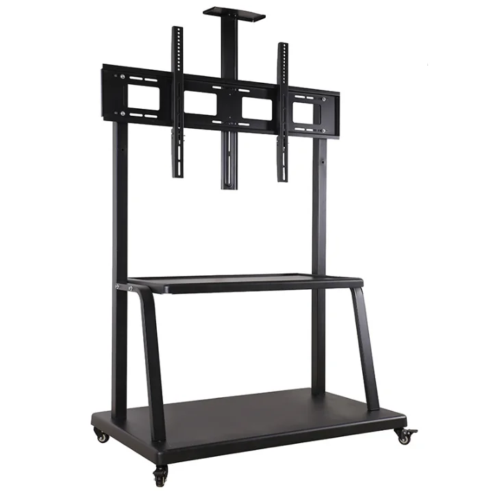 Mobile TV Cart For 55/65/75/86 Inch Interactive Whiteboard LED Panel