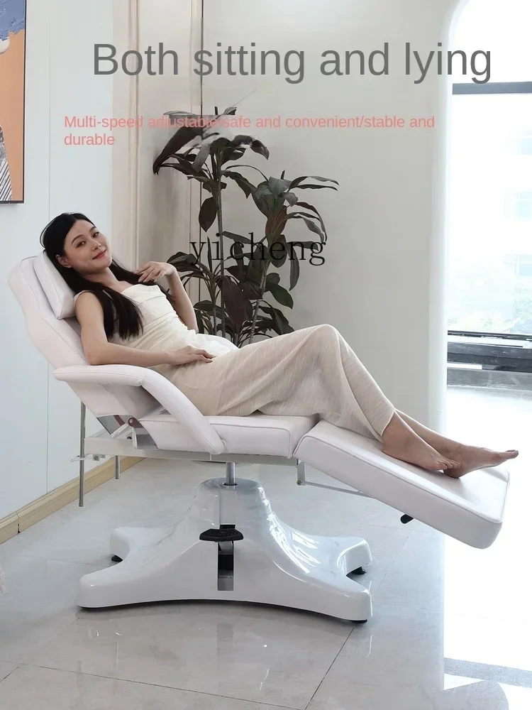W5.18 Multifunctional Tattoo Bed Folding Tattoo Chair Massage Tuina Bed Embroidery Eyebrow Lifting Beauty Bed
