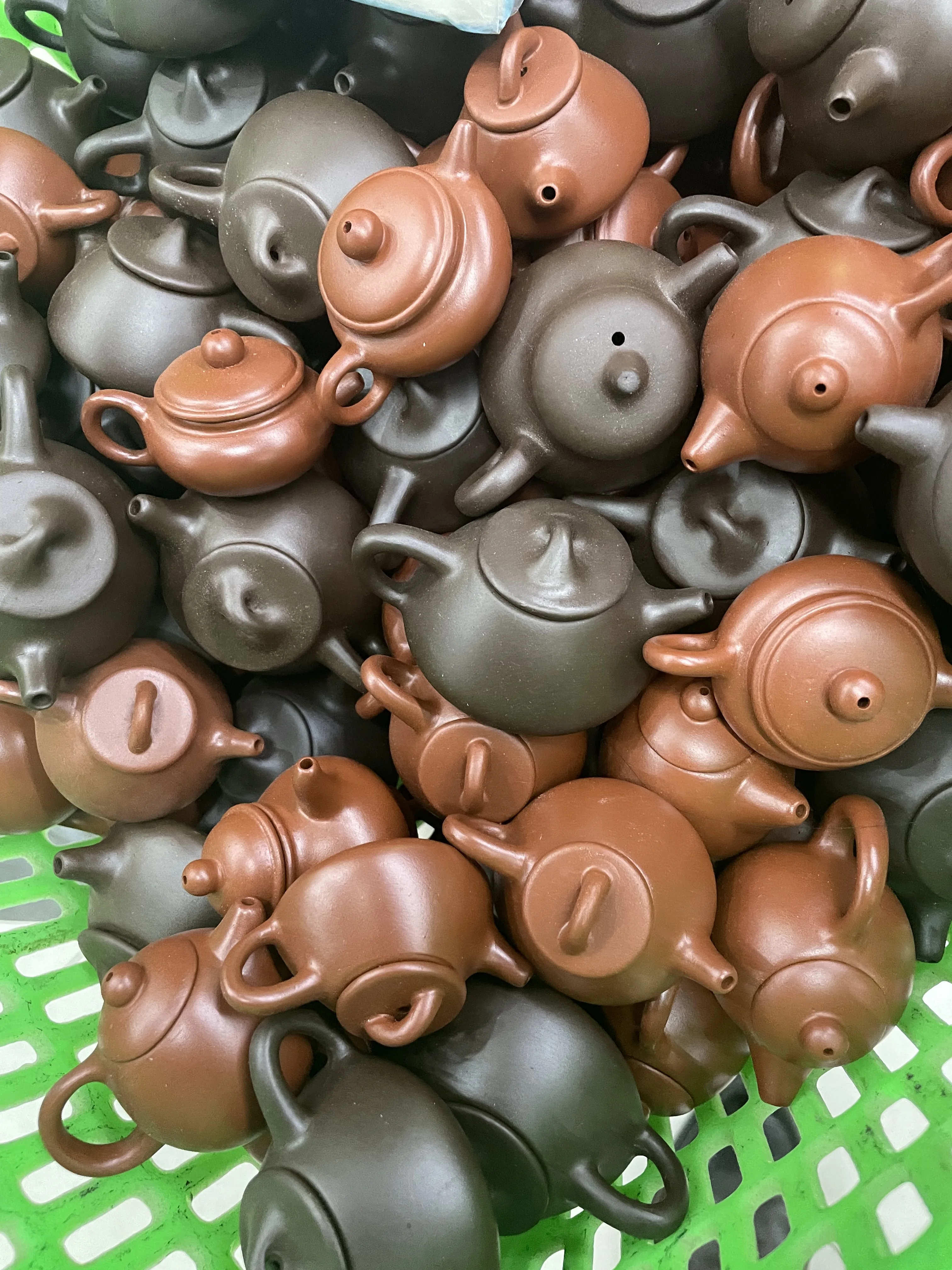 

Price for One Unique Power Collectible Chinese Vintage Old Yixing Zisha Pottery Teapot Totem Small Statue Carving LZ