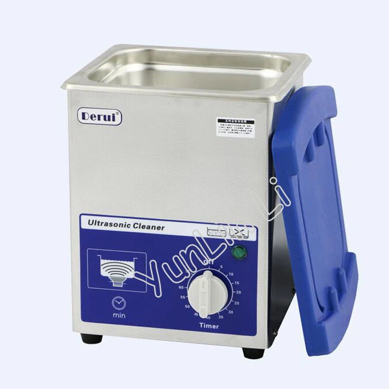Ультразвуковой очиститель 1,3 л, 80 Вт, 220 В, цифровая чистящая машина из нержавеющей стали, ультразвуковая мойка ювелирных изделий с корзиной