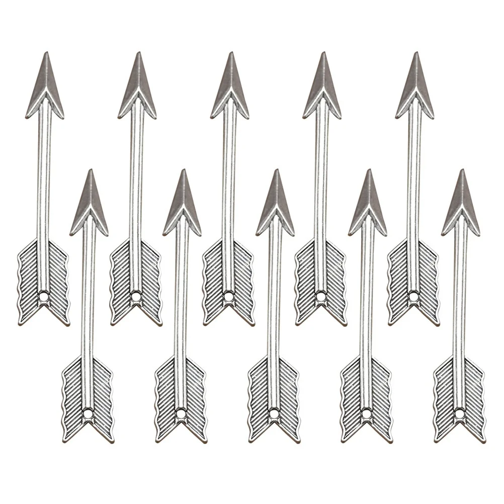 10 stuks DIY legering hanger bedels pack retro geïnspireerde vormen voor handgemaakte sieraden ketting sleutelhanger scrapbooking decoratie