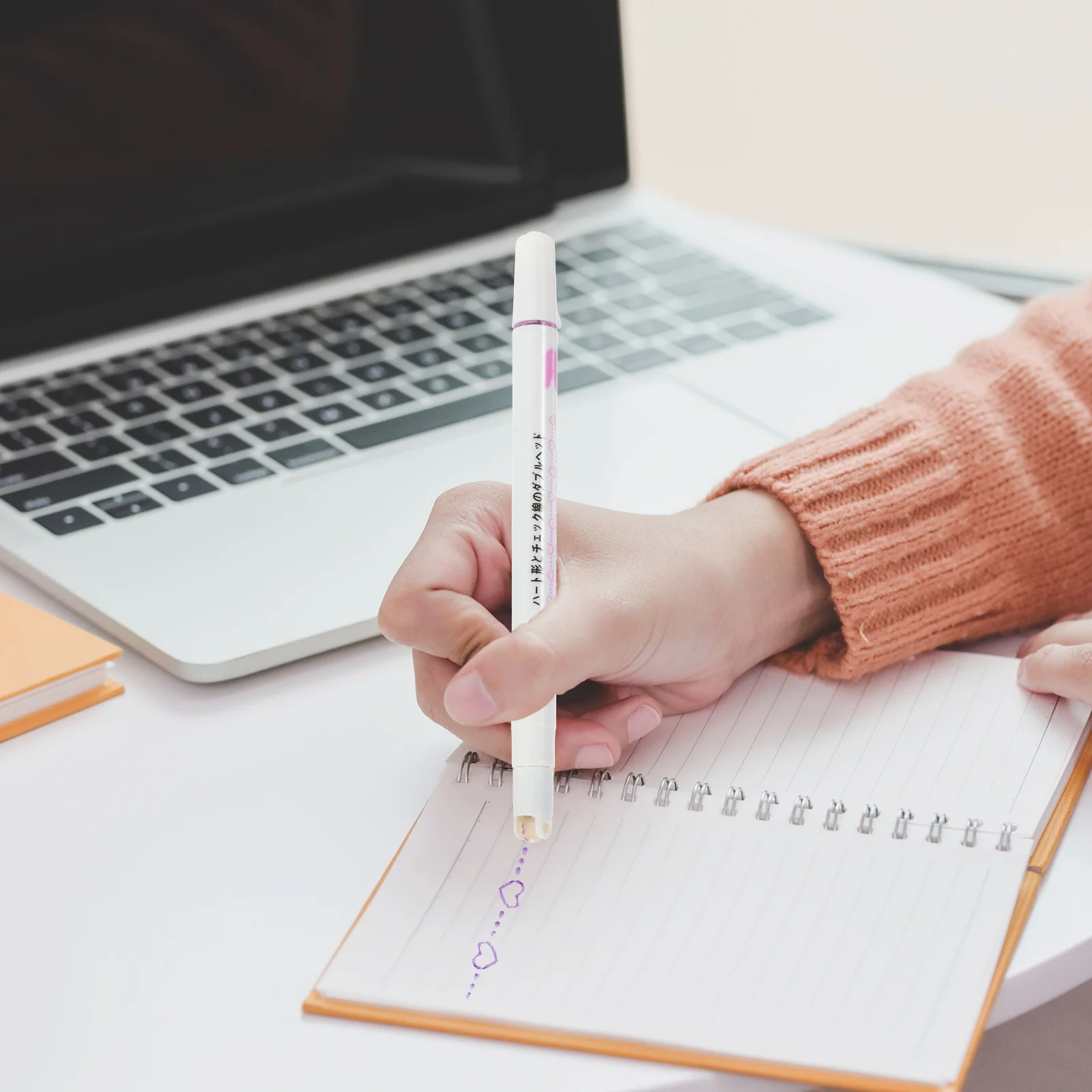 

8Pcs Colorful Curve Pens Wave Marker Pens for Scrapbooking DIY Art and Journaling Markers Art Markers Journaling Supplies