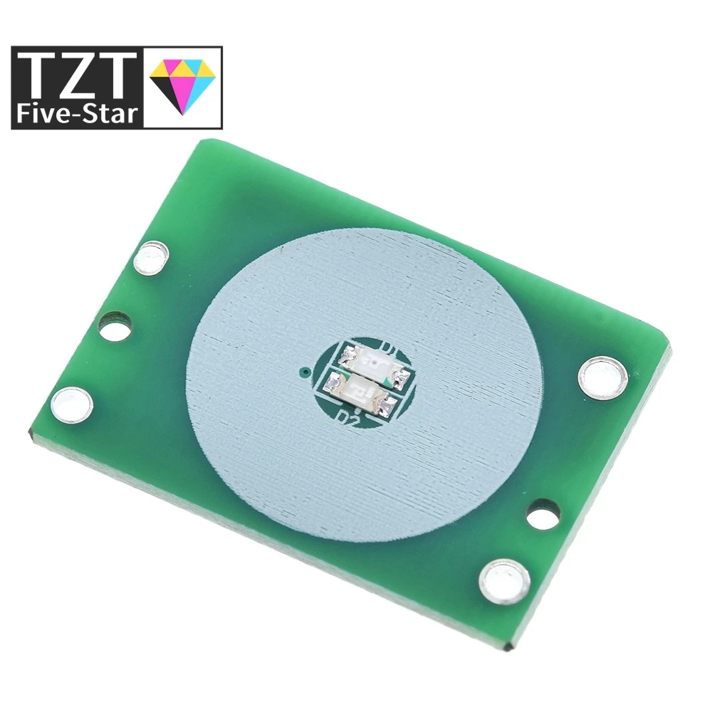 TZT 12V Capacitive Touch Switch Sensor Module Push Button Touching Key Module Jog Latch With Relay DC 6-20V 3A