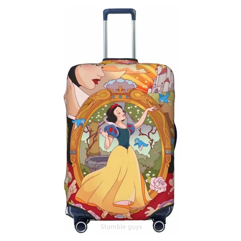 

Durable Travel Luggage Sleeve Princess Design Fits 18-32 Inch Luggage Elastic Fabric Dustproof Washable Anti-Scratch Protector