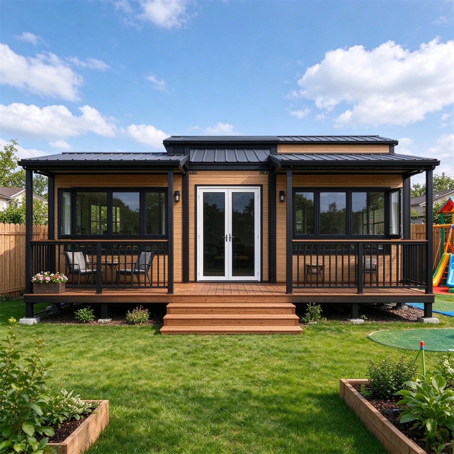 Vacation Room Tiny House Prefabricated Homes Forest Cabin Mobile Home Expandable Container House Folding Room Garden Rooms