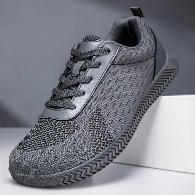 

Новые мужские повседневные кроссовки с широким носком, мягкой подошвой, дышащей сеткой, удобные, для ходьбы, большие размеры до 48