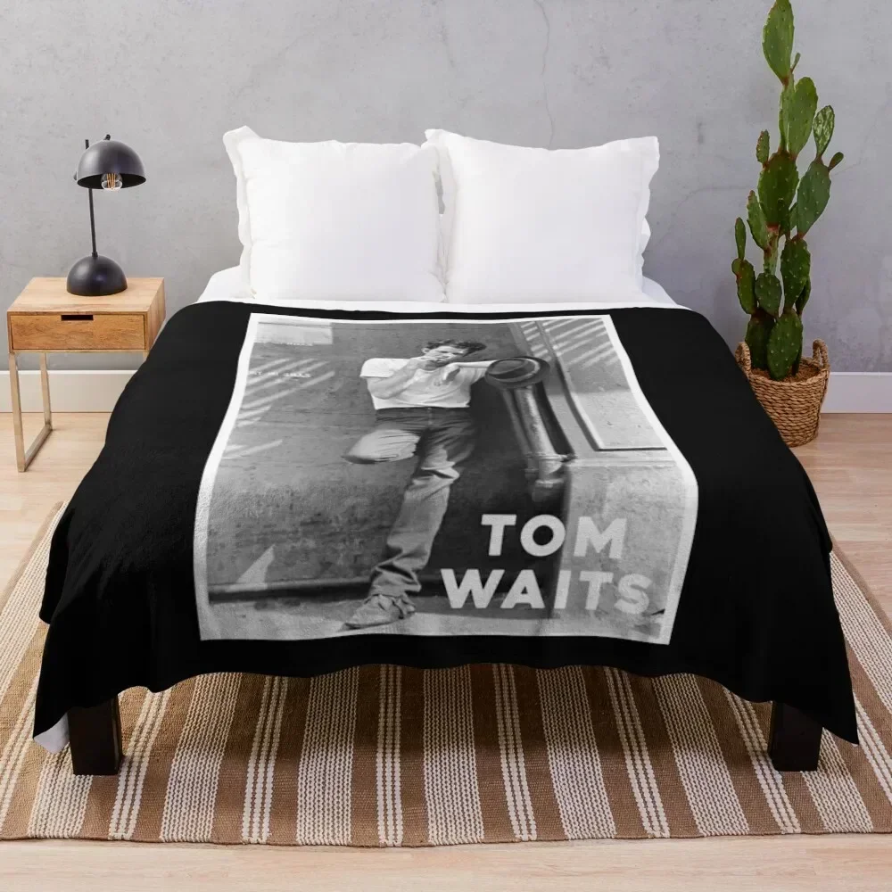 

Tom Waits Throw Blanket Soft Beds Decorative Sofa blankets and throws Blankets