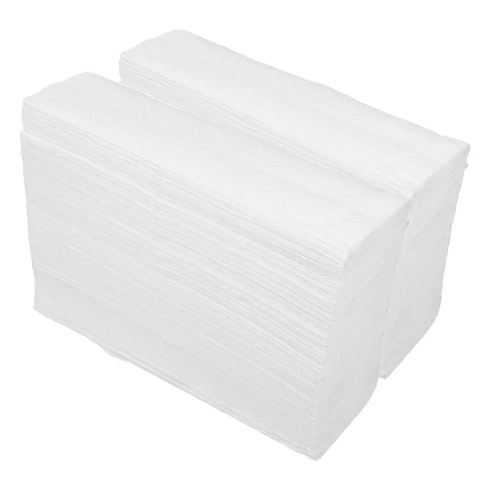 

2Pack Disposable Paper Hand Towels Sterile Absorbent Non-Shedding Towels for Restaurant Bathroom Guest Clean Medical Use