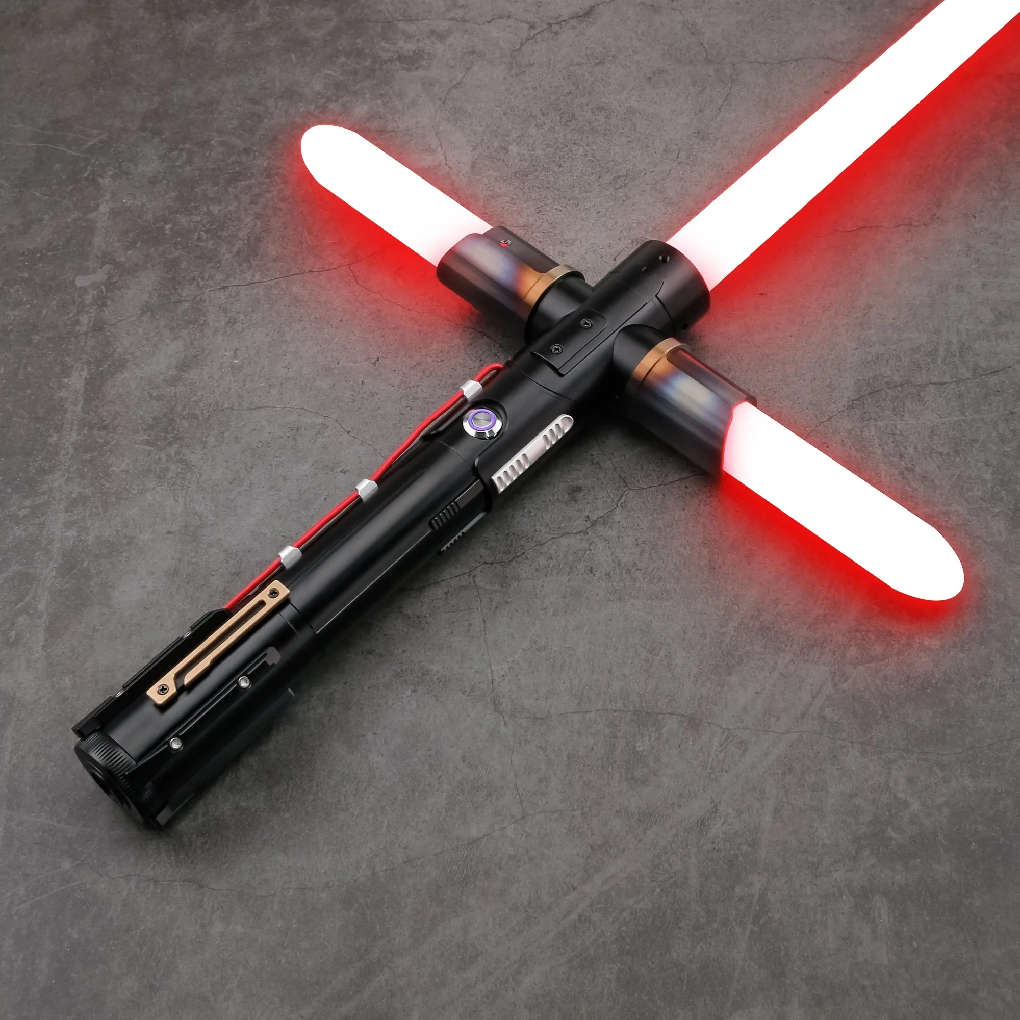 

TXQ KyloRen SE SNV4 Lightsaber NEO Pixel Heavy Dueling Proffie Metal Hilt 12Color Force Blaster Smooth Swing Luminous Toy Glow