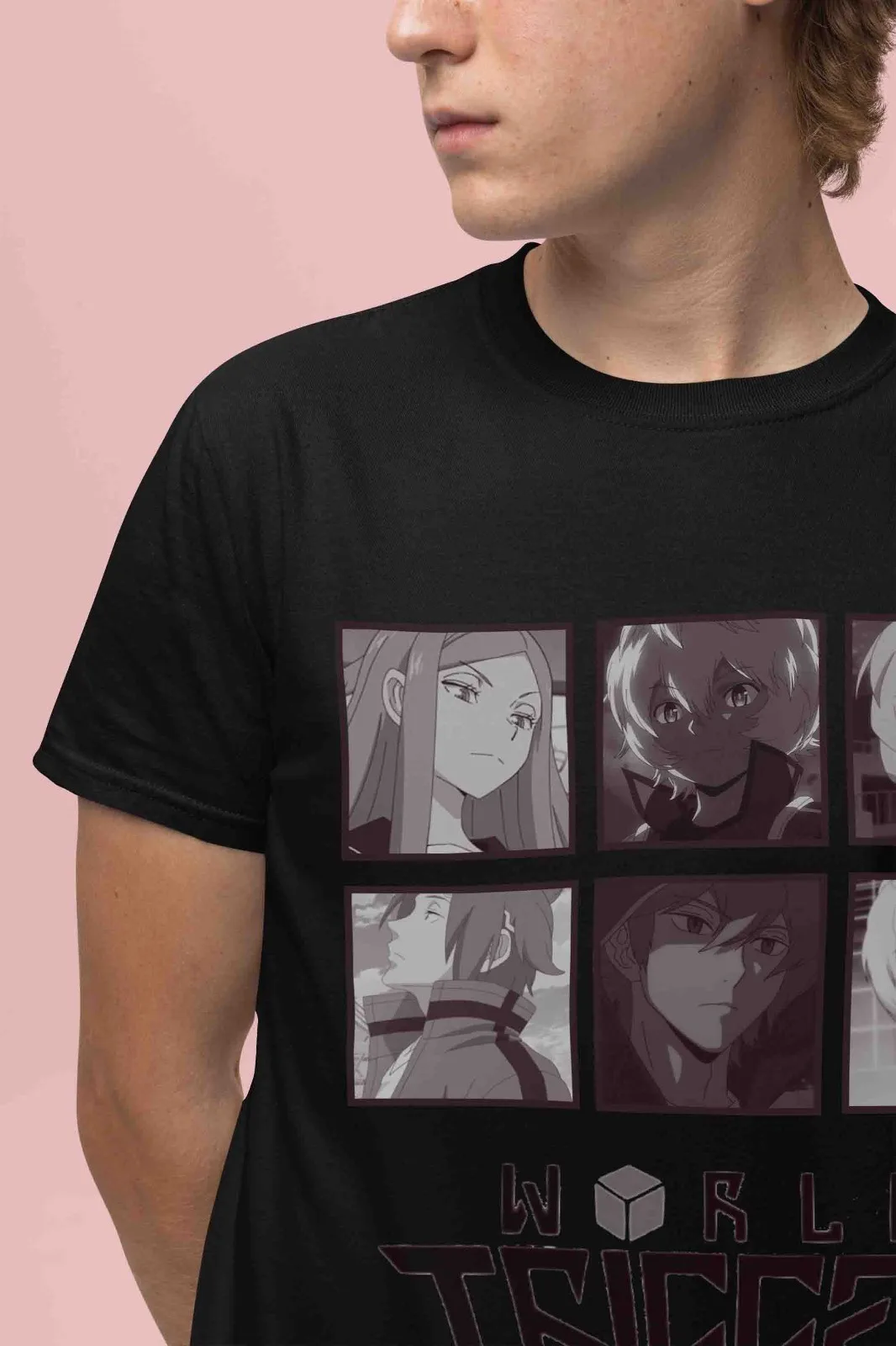 World Trigger Shirt Yuma Tshirt Osamu T-Shirt Chika Top Jin Tachikawa Anime Tee