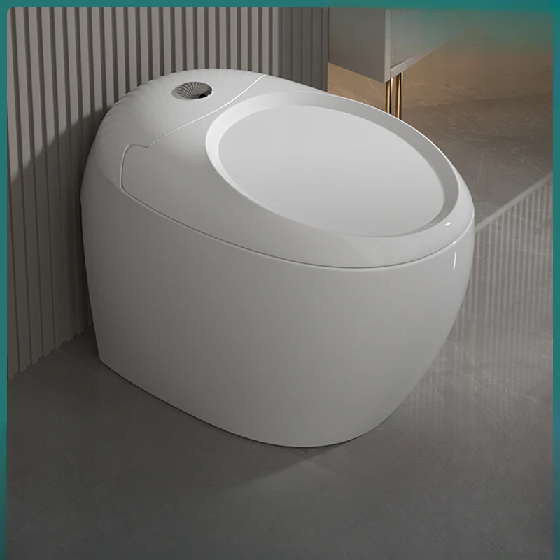 

Egg-shaped household flush toilet, anti-freeze crack, strong flush toilet, siphon type, high-impact ordinary bathroom