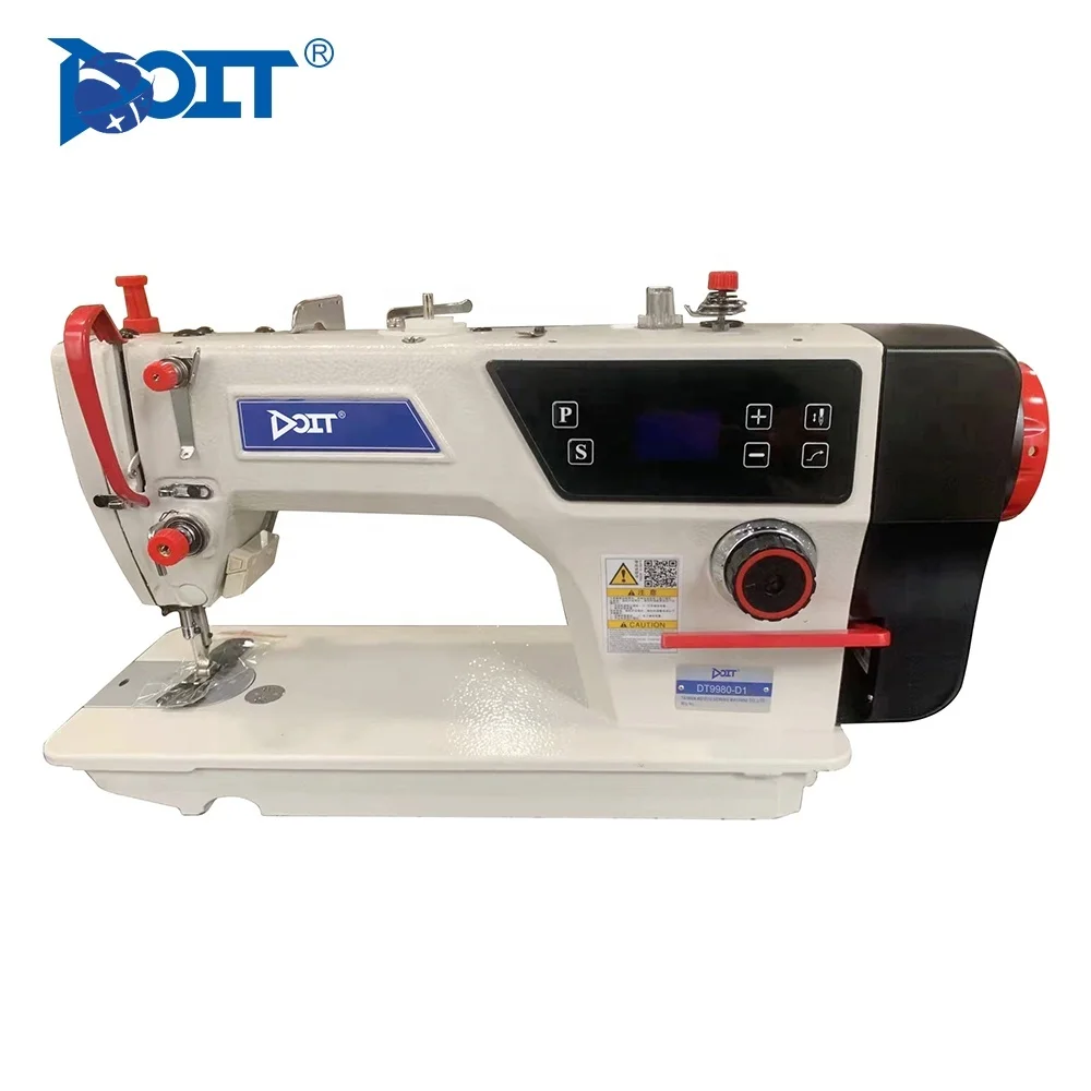 

Yunyi DT9980D DOIT Direct Drive Flat Bed Industrial Sewing Machine Single Needle Lockstitch Sewing Machine With Supu Motor