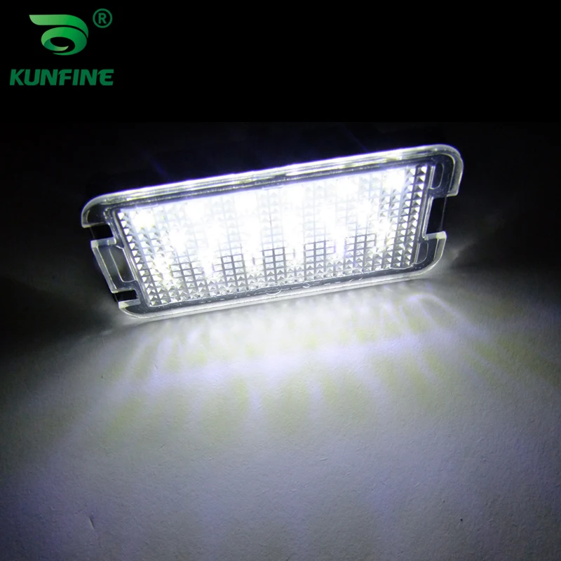 2PCs Car LED Number License Plate Light LED License Lamp For SEAT Altea Arosa Cordoba Cordoba Ibiza Leon Toledo III