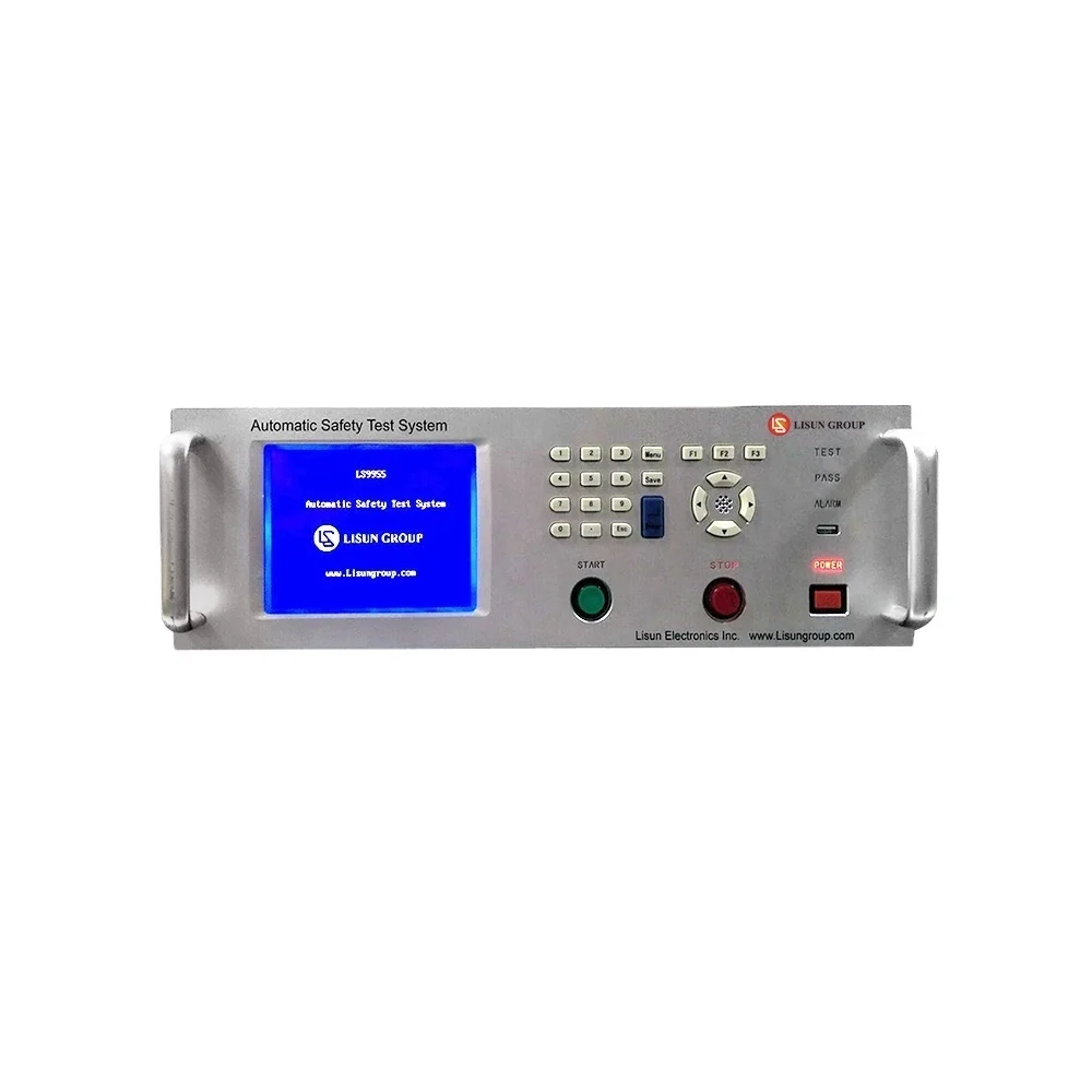 Automatic Safety Test System 5kv dc ac hipot tester withstand voltage tester insulation earth resistance tester  LISUN LS9955