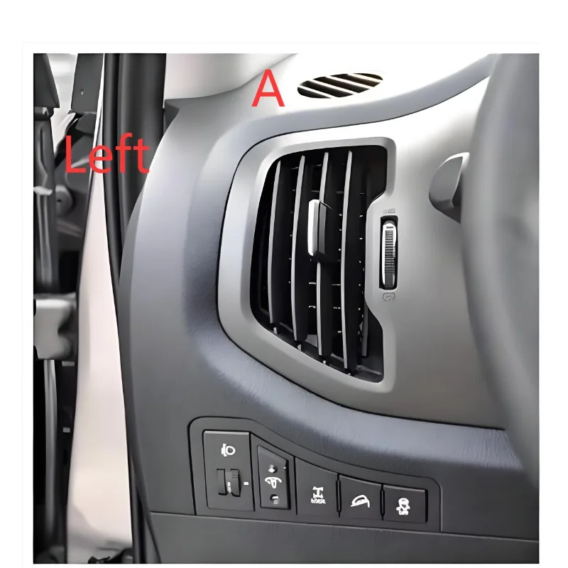 

liuquan 1pcs Auto Front Dashboard Center Air Conditioning Outlet Vent for Kia Sportage R 2010 2011 2012 2013 2014 2015 2016 2017
