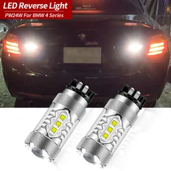 2 STKS Xenon Wit CAN-bus PW24W PWY24W LED Voor 2014-2017 BMW 4 Serie 420i 428i 435i M4 F32 F33 F36 F82 Backup Reverse Gloeilamp