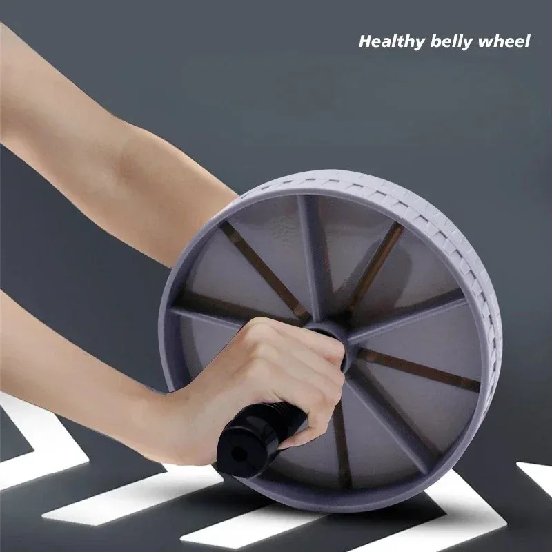 1Pcs Abdominal Wheel Strong Load Bearing Non-slip Roller Strengthen Muscle Exercise Equipment Fitness Training Home Use Silent