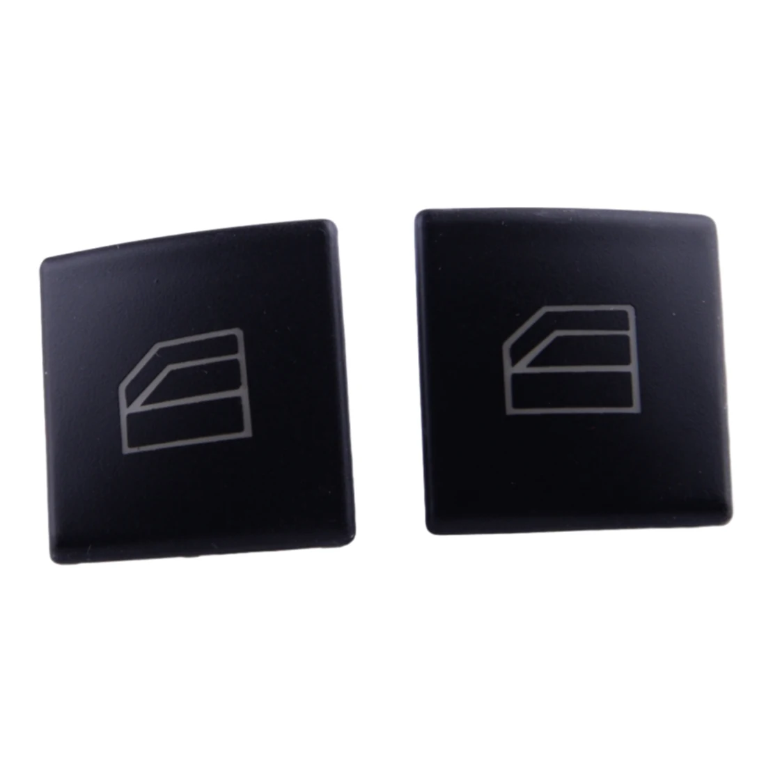 1 Pair Window Switch Button Cover Cap Fit For Mercedes Benz A B C E M GLK GL GLA GLE GLS Class CLA Black Plastic A2049055402