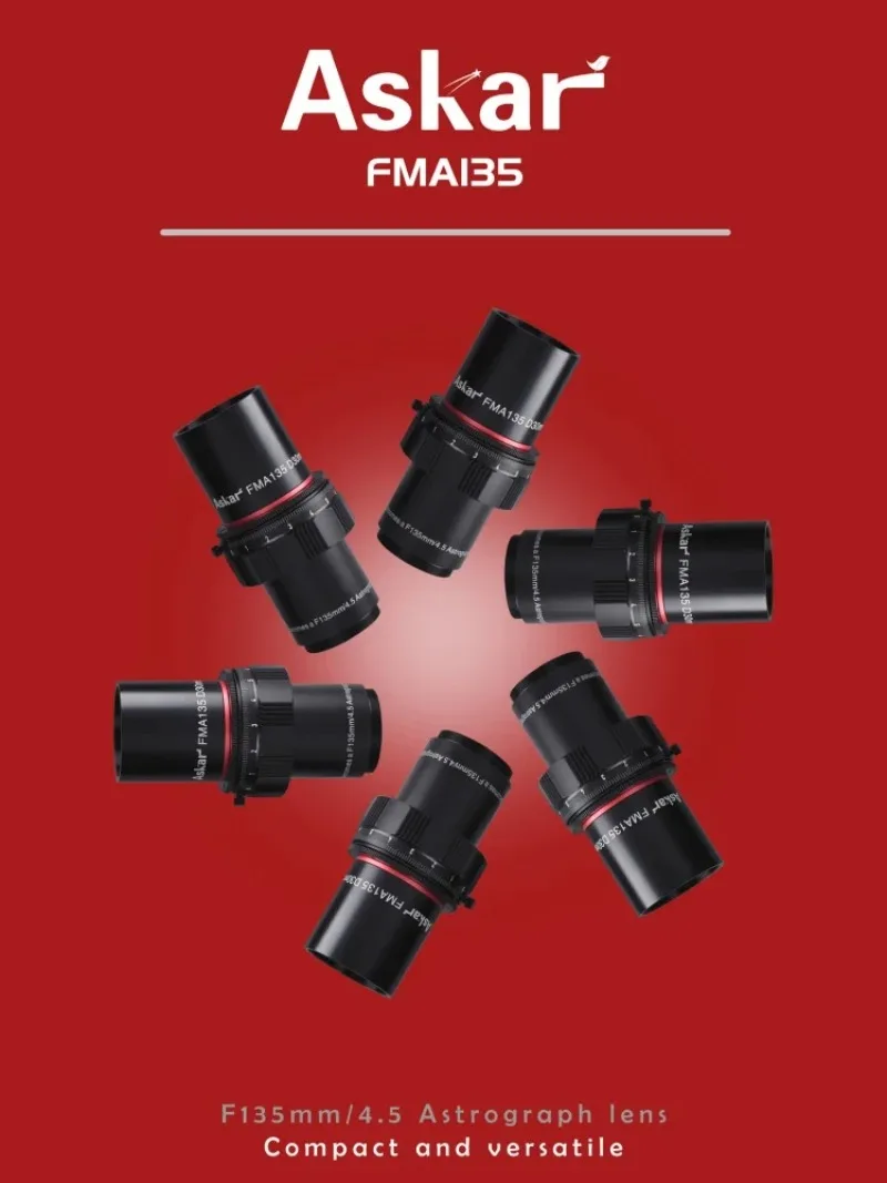 Askar FMA135 OTA,F/4.5,135mm Focal Length