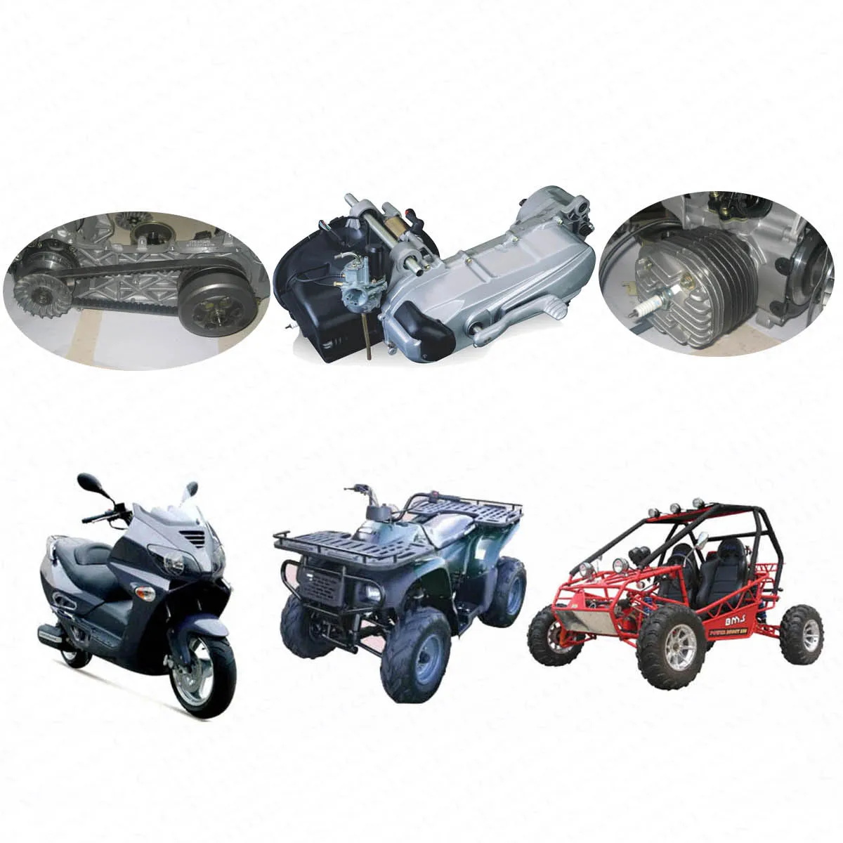 123MM 16T Performance CVT Clutch Bell JOG 90 100 Minareli Jonway Sunl Keeway Kazuma Scooter ATV Buggy Parts