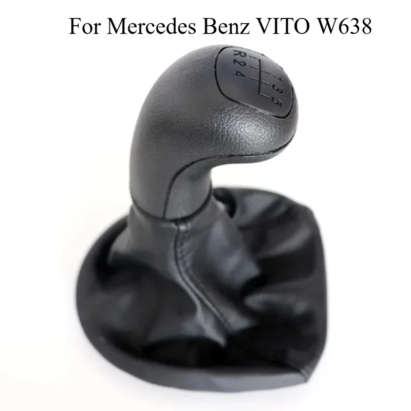 

For Mercedes Benz VITO W638 638 Car Gear Shift Knob 5 Speed Lever Shifter Handball with Frame Car Accessories