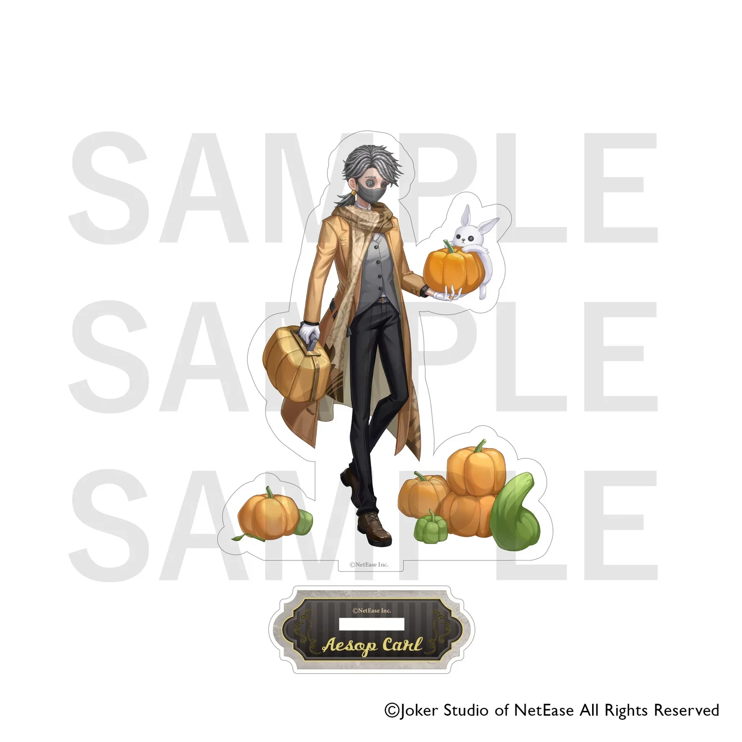 Anime Prospector Emma Woods embalsamador juego Identity V soporte acrílico muñeca figura modelo placa Cosplay juguete para regalo