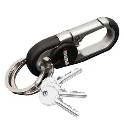 Key Carabiner Double Rings Key Rings Carabiner For Car Keys Easy Using And Disassemble Mini Outdoor Tools For Women Men Boys