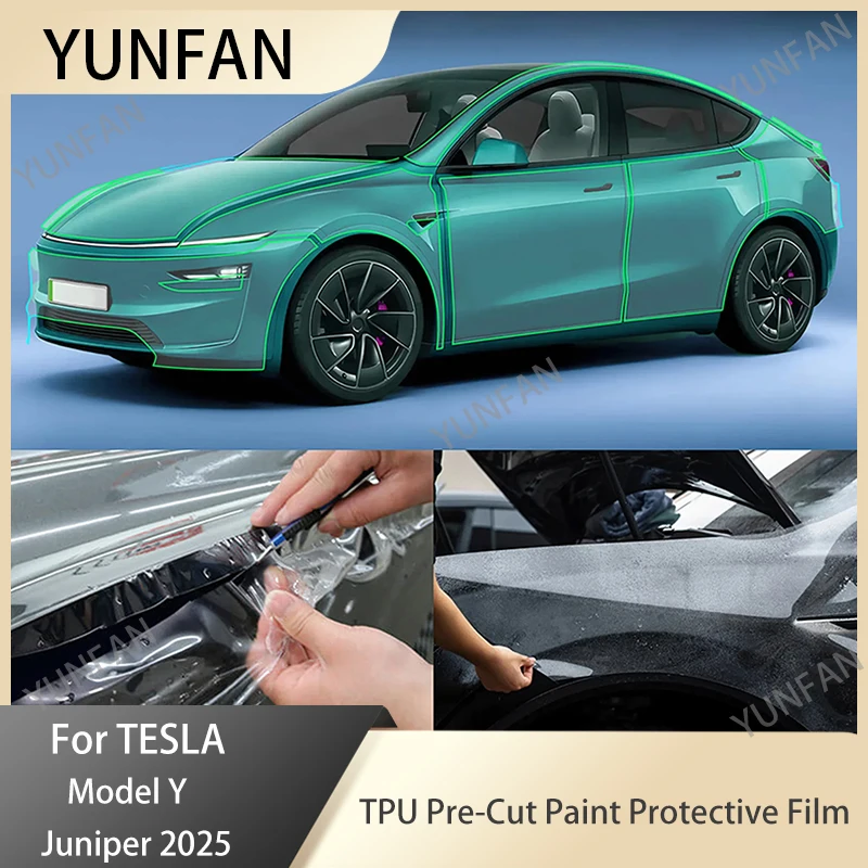 

For Tesla Model Y Juniper special car invisible car cover TPU sticker paint protection film