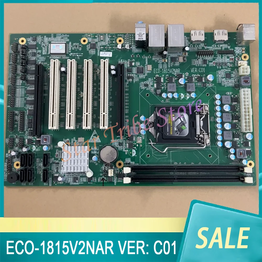 

Industrial Control Computer Motherboard ECO-1815V2NAR VER: C01 EC0-1815V2NAR VER: C01