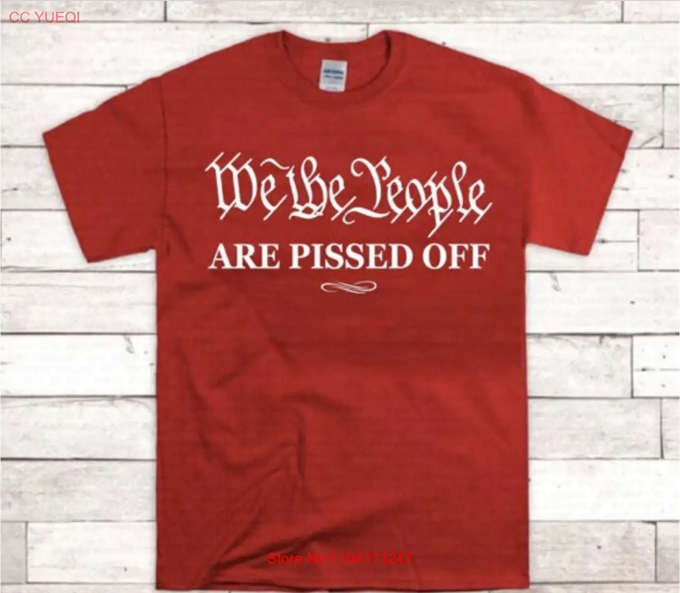 We The People Are Pissed Off T Shirt American freedom America greaT long or short sleeves