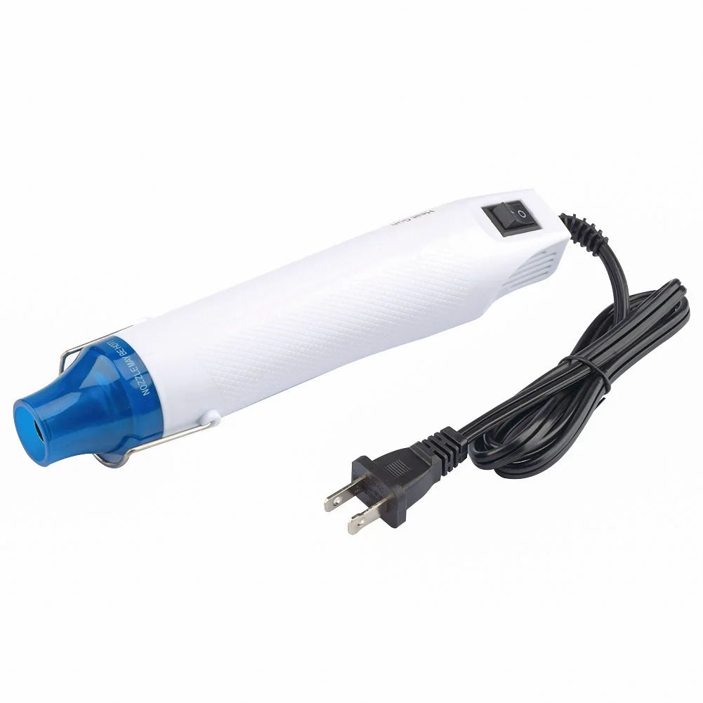 300W FAI DA TE Pistola Ad Aria Calda Strumento di Riparazione Del Telefono di Potere Asciugacapelli Saldatura Supporto Sedile Termoretraibile Pistola Ad Aria di Plastica di Calore