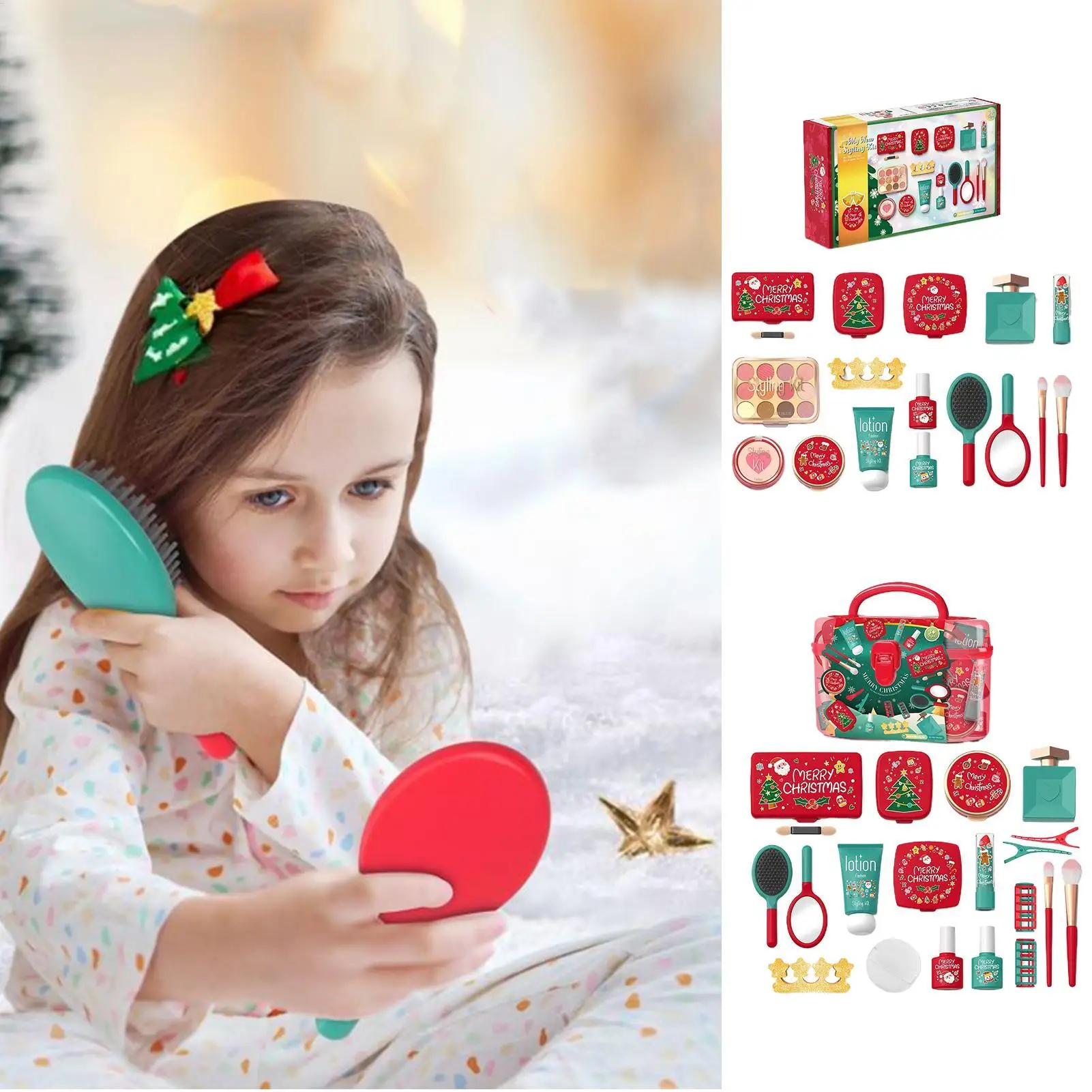 

Поддельный игровой макияж для девочек, набор для макияжа для ролевых игр для малышей, поддельные игрушки для макияжа для детей, молодежи, семьи, дочки, нет