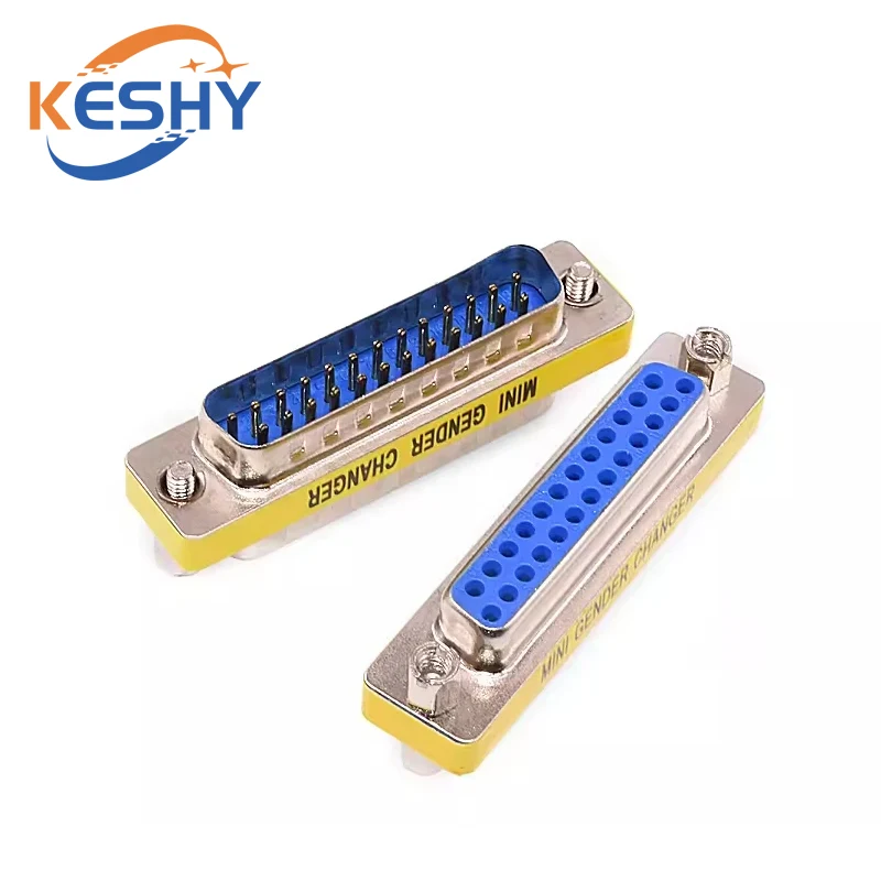 DB9 15 25 37 9Pin Male to Female/Male to Male/Female to Female/ Mini Gender Changer Adapter RS232 Serial plug Com Connector