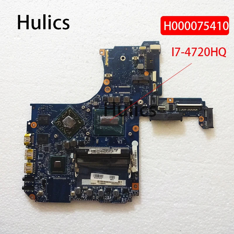 Hulics Used For Toshiba Satellite P50-B P55T-B Laptop Motherboard H000075410 I7-4720HQ CPU Mian Board