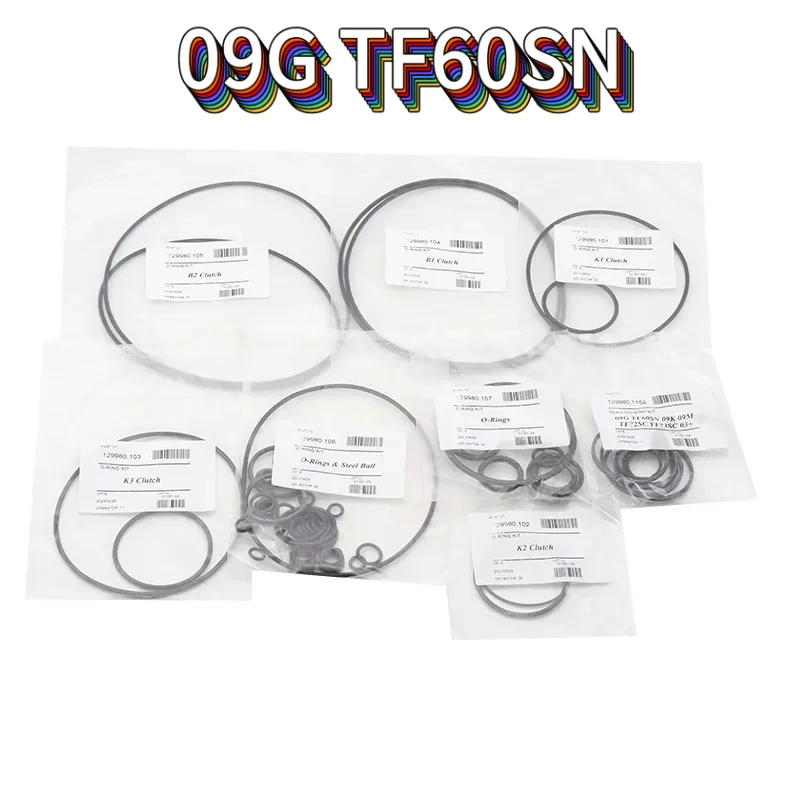TF60‑SN 09G Automatic Gearbox Sealing Overhaul Kit Complete Seal &Gasket Set For Volksw-agen/Lavida/Passat