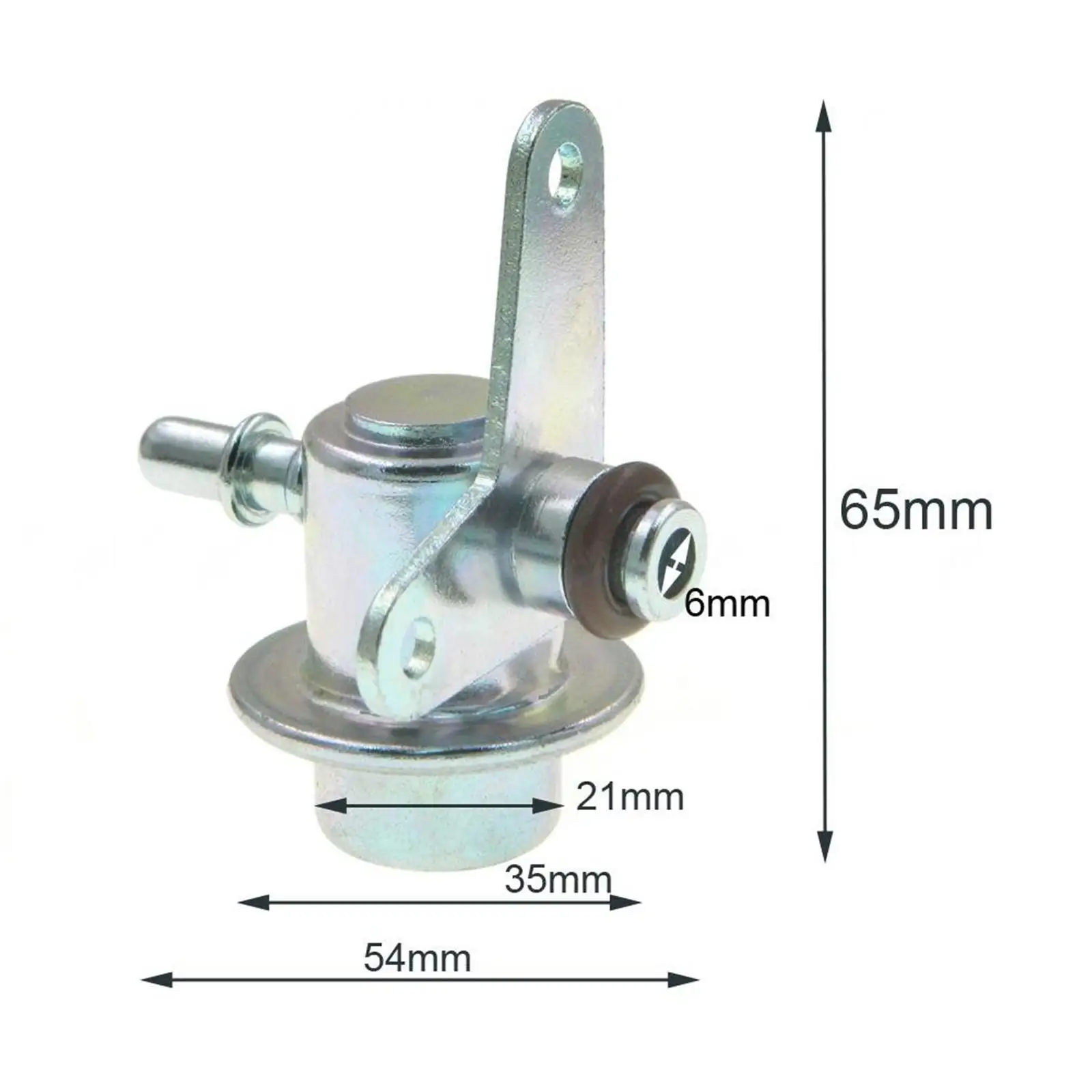 Kraftstoffdruckregler für Auto 23280-74170 Automobilteile Einspritzdruck