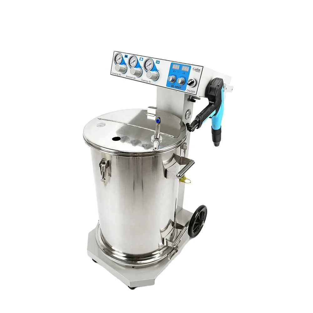 

Дешевая ручная электростатическая машина для нанесения порошкового распыления Galin - DC01 с цифровым дисплеем