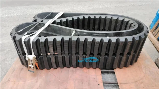 Construction Machinery Parts rubber block rubber pad 500*90*82 rubber track for sale