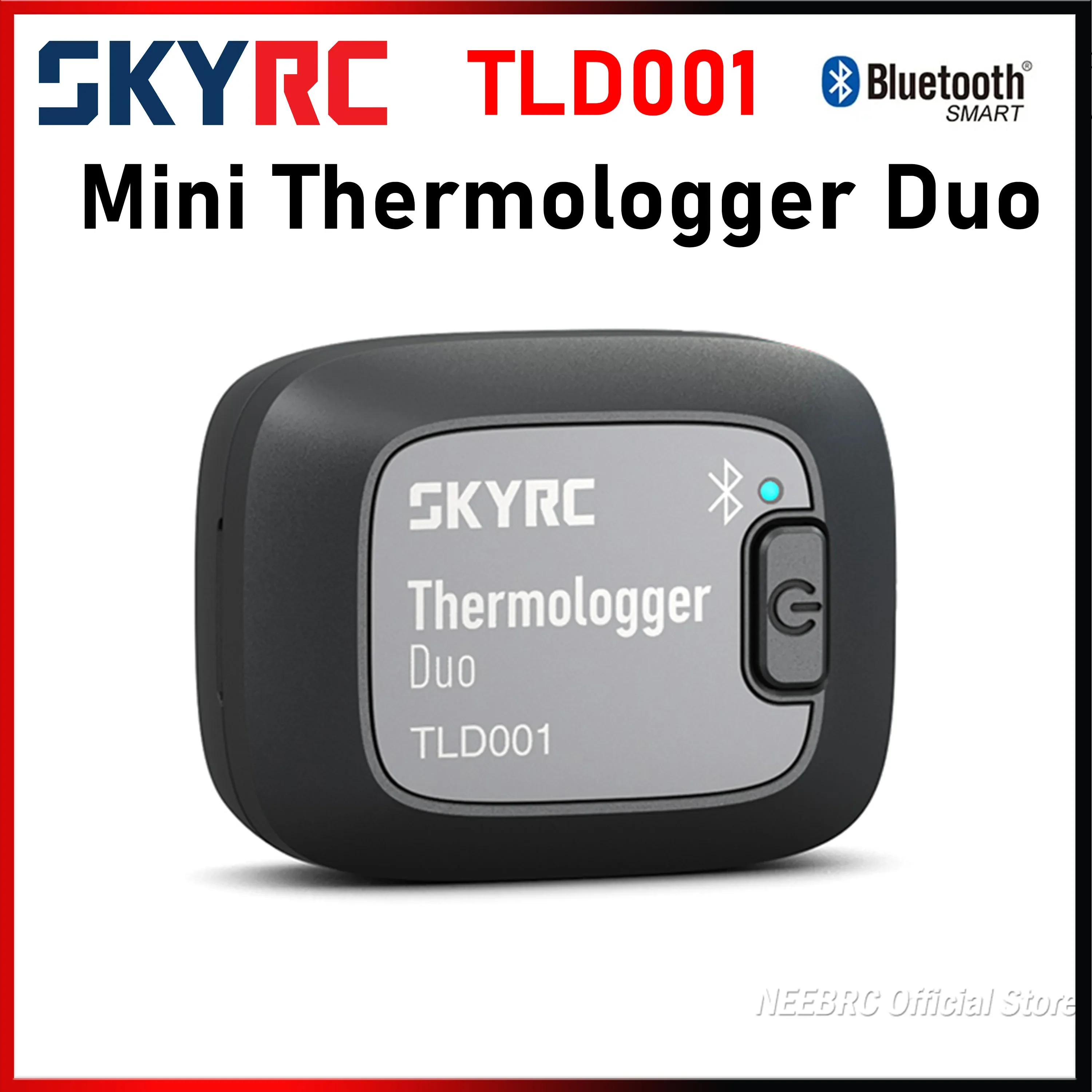 SKYRC Mini Thermologger Duo Dual Channel Motor ESC Temperature Detector Bluetooth5.0 Lipo Battery Checker TLD001 Servo Engine