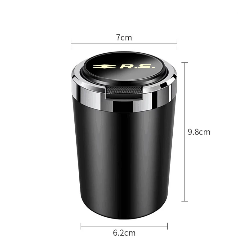 car ashtray accessories for vehicles Car novelty for renault megane clio 2 3 4 gtline sport captur talisman laguna  trafic