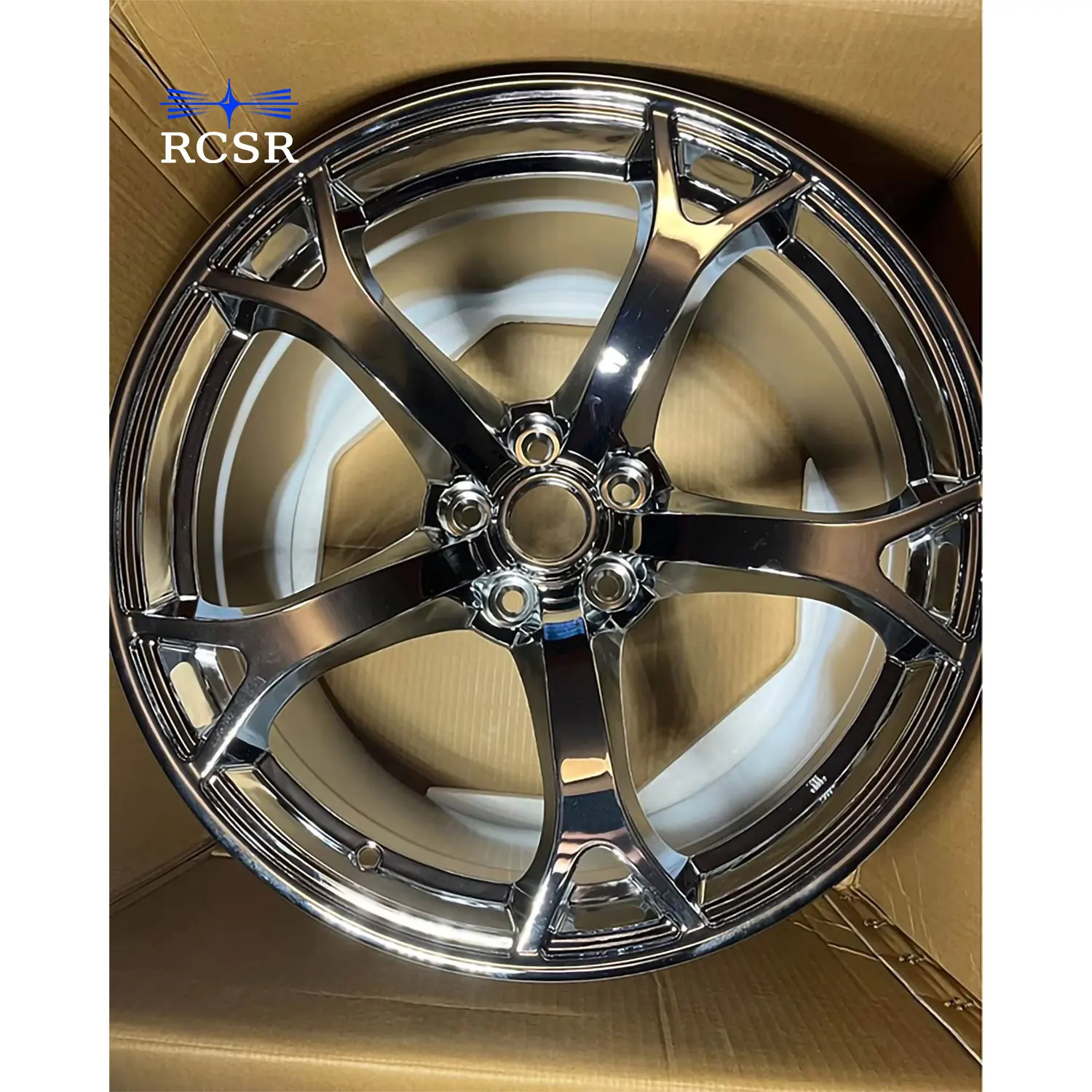 RCSR Factory Customized Wheel For Audi RS5 RS7 Silver Chrome Wheels 5x120 16 27 18 19 20 21 22 23 Inch Forged Rims Racing Car