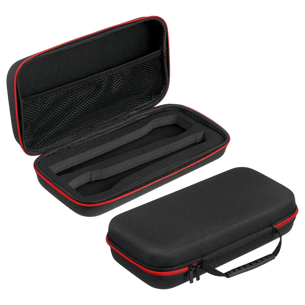 

2Pcs Eva Microphone Storage Case Portable Hard Shell Wireless Mic Organizer Handheld Mic Carrying Box Travel Protection