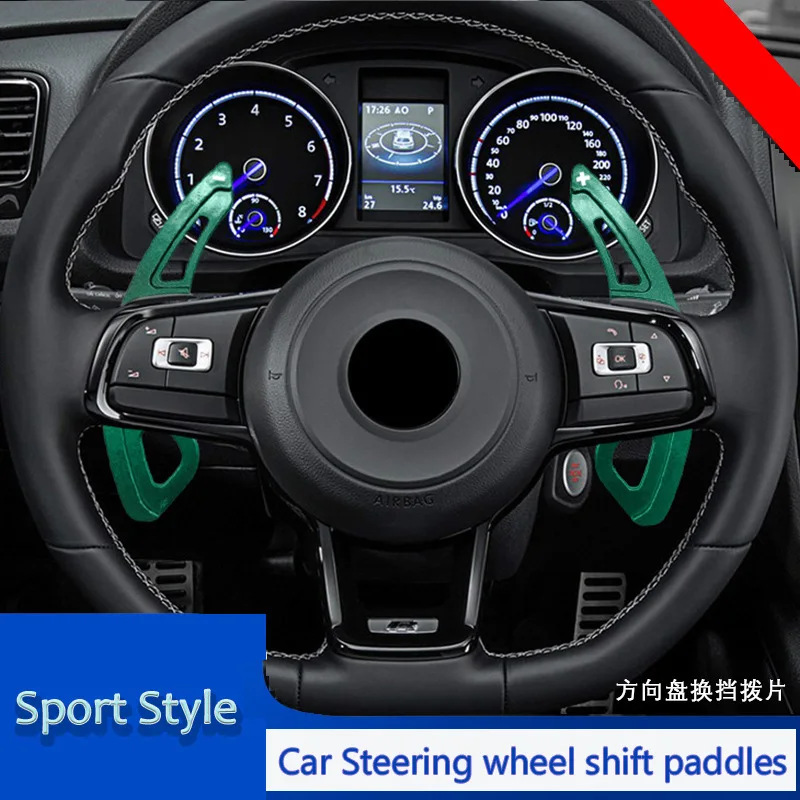 

Модификация подрулевых лепестков переключения передач для Volkswagen Golf 7 RLine, Sagitar, Lamando, Tayron, T-ROC