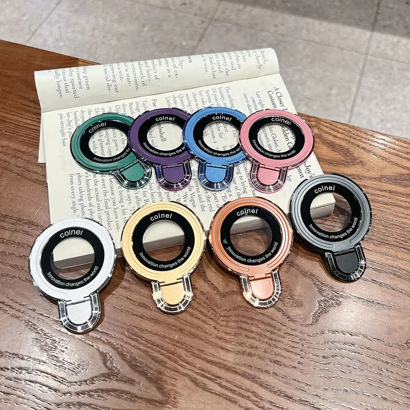 Ultradünner, unsichtbarer, faltbarer, neuer Ring-Griff, magnetischer Handyhalter, geeignet für Magsafe, für iPhone 18, 17, 16, Xiaomi, Samsung, Huawei – Detail 2