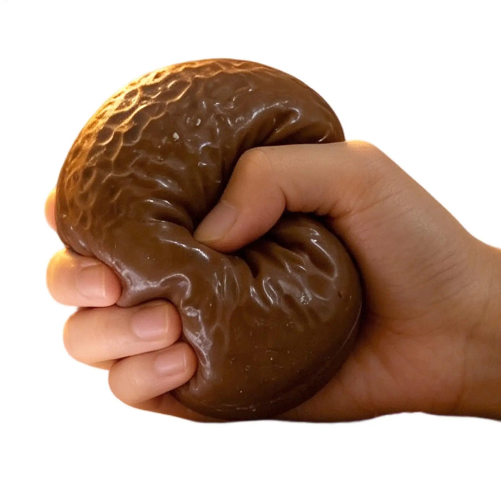感覚刺激を与えるソフトでべたつかないハロウィンクリスピーチョコレートパイ型フィジェットトイ、ティーン、女性、男性、大人向けのグッディバッグフィラー